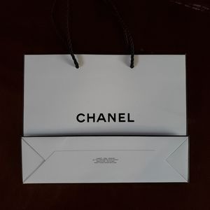 Chanel shopping paper bag
